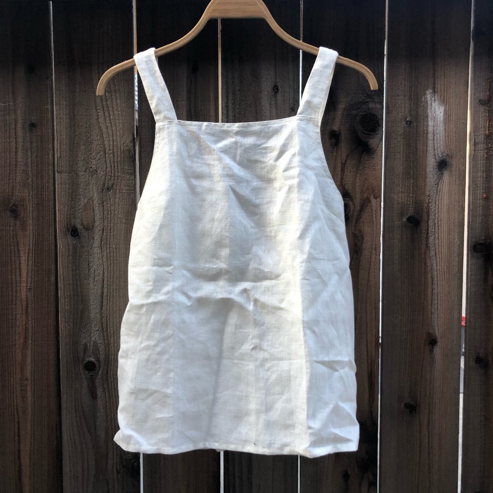 Ivory Back Tank